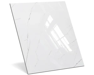PŁYTKA REKTYFIKOWANA GRESOWA CLASSIC CARRARA WHITE POLER 60x60cm